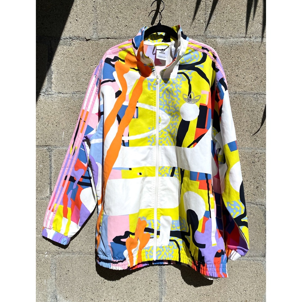 adidas - LOVE UNITE Multicolor Windbreaker Jacket